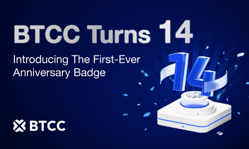 btcc-exchange-celebrates-14th-anniversary-with-launch-of-first-ever-user-badge-program