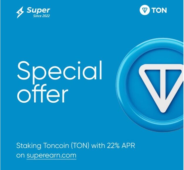 staking-toncoin-(ton)-tokens-with-super:-earn-up-to-22%-apr